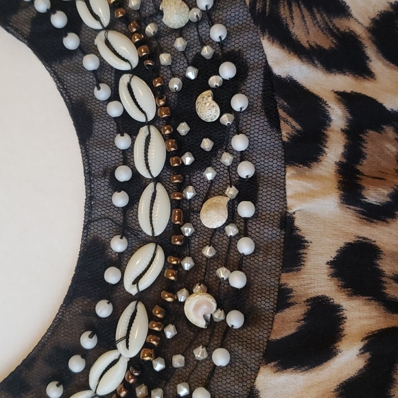 Susan Graver Short Sleeve Blouse - Picture 6 of 6